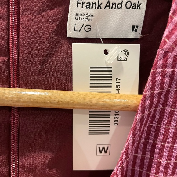 Frank & Oak Textured Raspberry Mini Dress - Picture 4 of 6